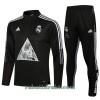 Real Madrid Trenings Collegegenser Set 2021-22 Kvart-Zip Svart - Herre